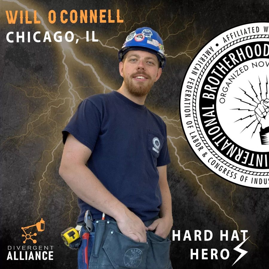Will O Conne - Hard Hat Hero August