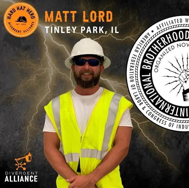 Matt Lord - Hard Hat Heroes October