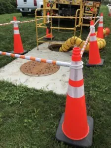 Lighted Traffic Cone Bar